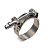Хомуты силовые T-bolt из нержавеющей стали ST 105-113/W2